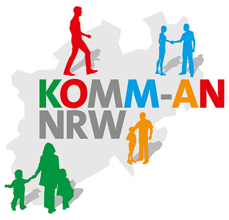 Logo Komm-an NRW.